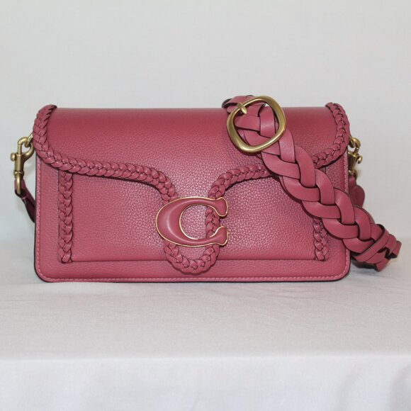 COACH Braided Tabby 26 in Rouge - Picture 5 of 7